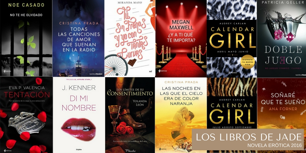 Próximas publicaciones en Novela erótica. Novedades en erótica&nbsp;2016.