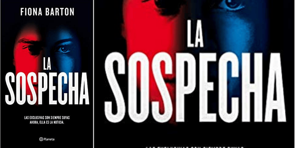 La sospecha de Fiona Burton. Novedades suspense psicológico.
