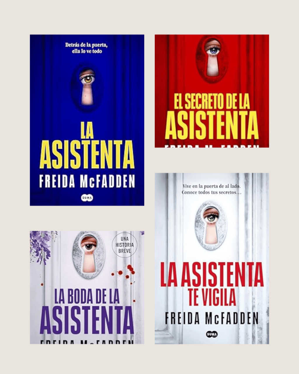 Serie de libros de La asistenta de Freida McFadden. Lista de libros.