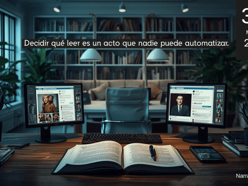 La vocación frente al&nbsp;escaparate.