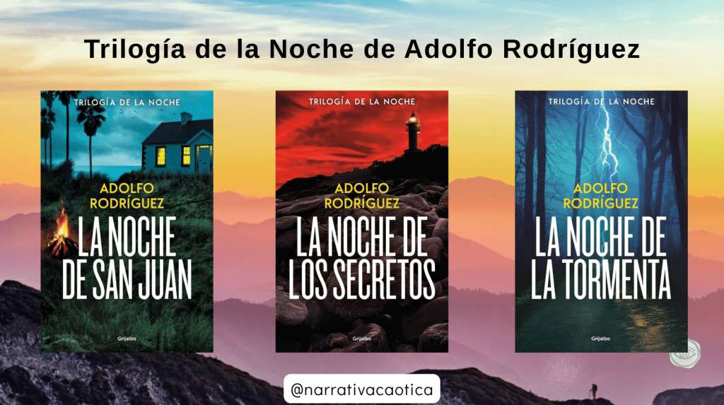 Trilogía de la Noche de Adolfo Rodríguez: el thriller español que está conquistando a los lectores