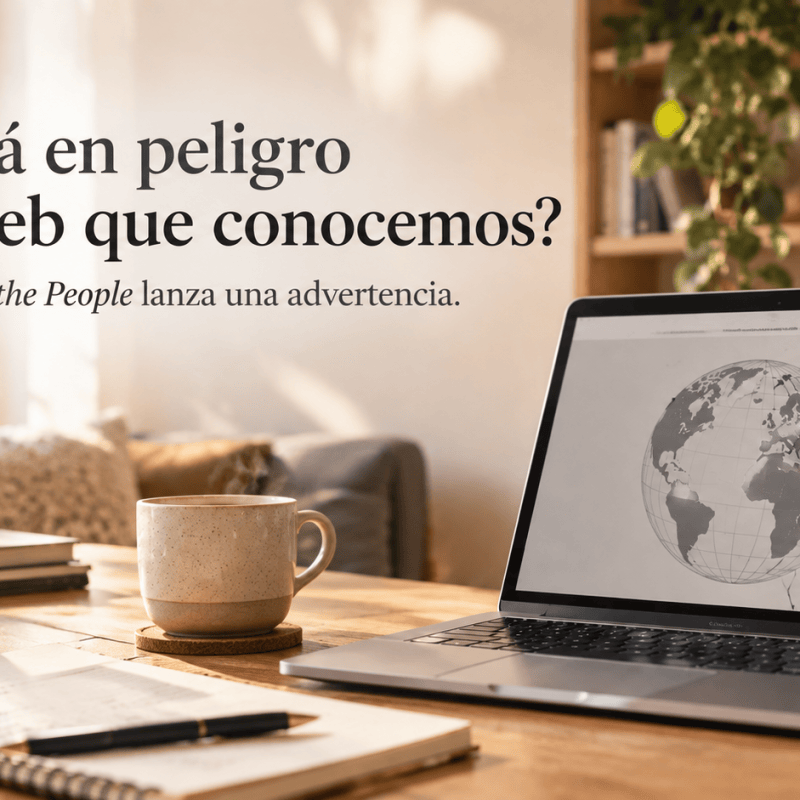 ¿Está en peligro la web que conocemos? Code for the People lanza una&nbsp;advertencia