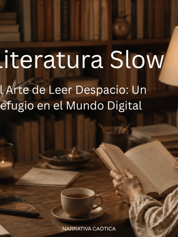 El Arte de Leer Despacio: Un Refugio en el Mundo Digital. ‘Literatura Slow’