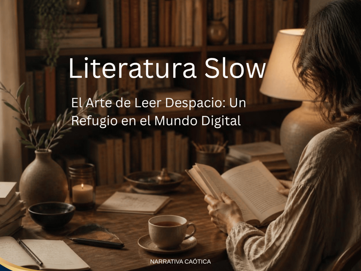El Arte de Leer Despacio: Un Refugio en el Mundo Digital. ‘Literatura Slow’