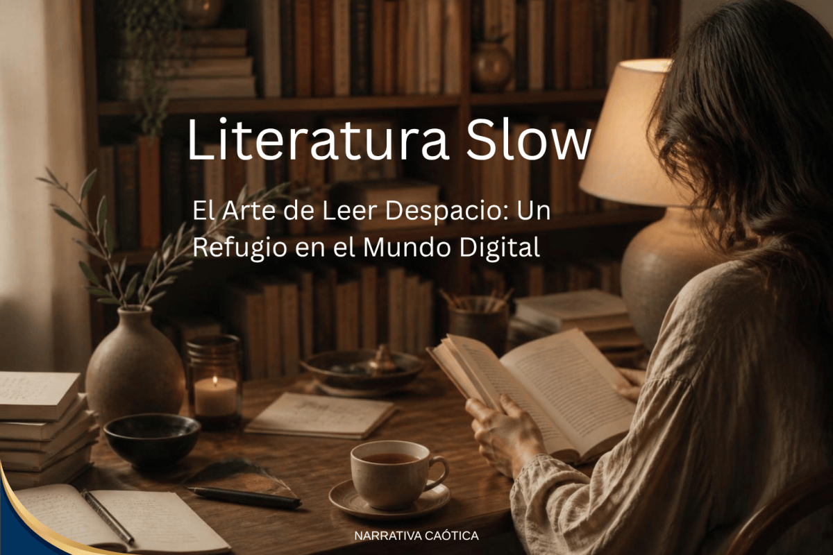 El Arte de Leer Despacio: Un Refugio en el Mundo Digital. ‘Literatura Slow’